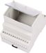 Weltron MR4/A FA TR RAL7035 ABS DIN-rail-behuizing Met transparante klapdeksel 70 x 90 x 68 ABS Grijs-wit (RAL 7035)