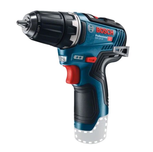 Bosch GSR 12V-35 Professional Cordless Drill/Driver - Black/Blue