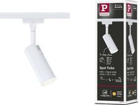 Paulmann 175 Paulmann 94889 URail LED-railspot met 3-traps dimfunctie, 150lm, 4W, 3000K, 230V, signaalwit, railsysteem
