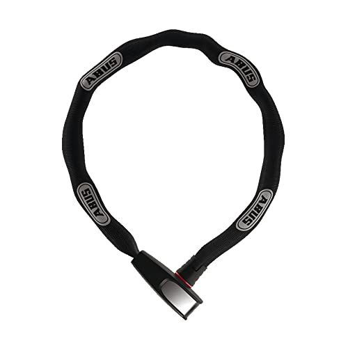 Abus Catena 6806K QST Kettingslot met houder, ABUS-veiligheidsniveau 6 – 6 mm dik – 85 cm lang – zwart