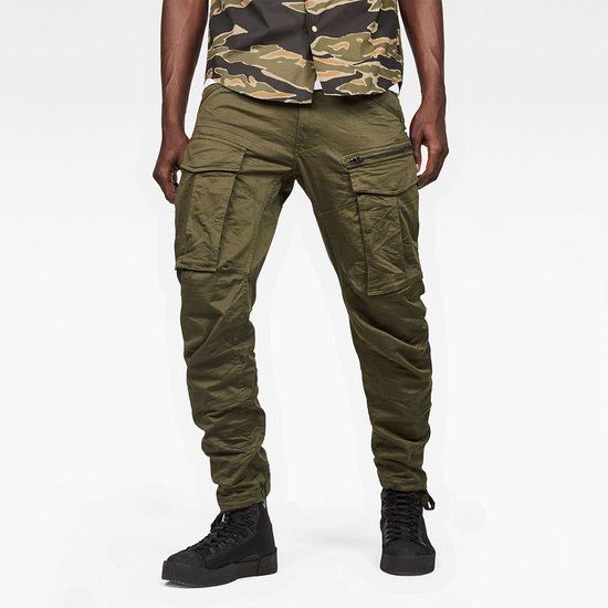 G-Star RAW Rovic Tapered Cargo Broek - Heren - Groen - Maat 40W/34L