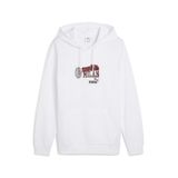 A.C. Puma A.C. Milan ftblNRGY sweatshirt met capuchon, officieel product, uniseks, wit, M