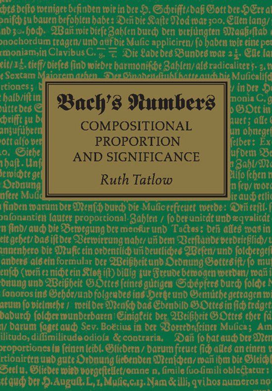 Bach's Cambridge University Press Bach's Numbers: Compositional Proportion and Significance Paperback