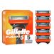 Gillette Fusion 5 lames de rasoir pour hommes, paquet de 5 lames de recharge