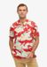 Superdry The Merchant Store Hawaïaans overhemd Heren L Tsuru Red Dierenprint Modal Katoen