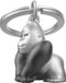O Metalmorphose Sleutelhanger Gorilla Metaal 3D Grijs Unisex