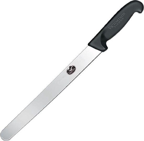 Victorinox Fibrox Bakkersmes - 25 cm - Zwart