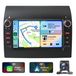 autoradio 7 pouces avec Android 15, adapté pour Fiat Ducato, Peugeot Boxer et Citroën Jumper (2007-2022), avec navigation GPS, Wi-Fi, Bluetooth, DAB+, USB Type-C et stockage 2+64 Go