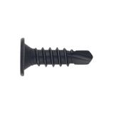Index Fixing Systems BCP N – Pack van 500 schroeven autotaladrantes van Extra-Flat Hoofd en Voetafdruk Phillips Schroef (Coating) Zwart