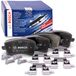 BOSCH Bremsbeläge hinten (Satz) 0986494637