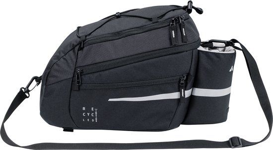 VAUDE Silkroad L - Black - 9L - Rear Pannier Bag