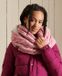 Superdry Dames Tweed colsjaal met kabelpatroon