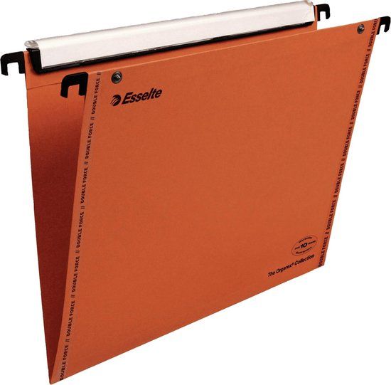 Esselte Orgarex VisioPlus Verticale Hangmap - A4 - 25 stuks - Oranje