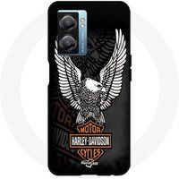 Maniacase Hoesje Oppo A77 5G harley davidson mini poster logo adelaar