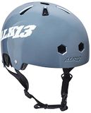 Alk 13 Krypton Glossy Sporthelmen voor volwassenen, grijs/wit, XL