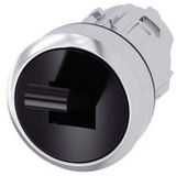 Siemens 3SU10503EA100AA0 3SU1050-3EA10-0AA0 Tuimelschakelaar IP66, IP67, IP69/IP69K Continu 1 stuk(s)