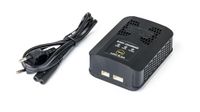 Carson Easy Charger LiPo 2,2A – RC-lader, snellaadfunctie, LiPo 2S & 3S, XHP-balancer, 25W uitgangsvermogen, zwart