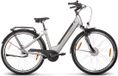 Saxonette Comfort Plus 5.0 dames ebike Nexus 7 13Ah zilver