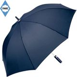 Fare Paraplu - Ø112 cm - Parapluie tempête - Ouverture automatique - Fibertec - Coupe-vent - Whiteline - Polyester - Bleu marine
