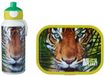 Mepal Campus lunchset - bouteille d'eau et boîte à lunch - Animal Planet tigre vert