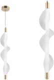 TooLight Led G008-1Cp Hanglamp Wit Goud