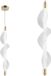 TooLight Led G008-1Cp Hanglamp Wit Goud
