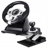 Tracer TRAJOY46524 game controller Zwart Stuurwiel + pedalen geschikt voor PlayStation 4, Playstation 3
