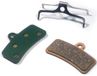Fibrax Shimano D02s/tektro Orion 4p/dorado 4p Semi-metalen Remblokken Zilver
