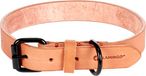 Halsketting Flamingo Leano Halsband Honden Cognac M/L 38-48cm 25mm