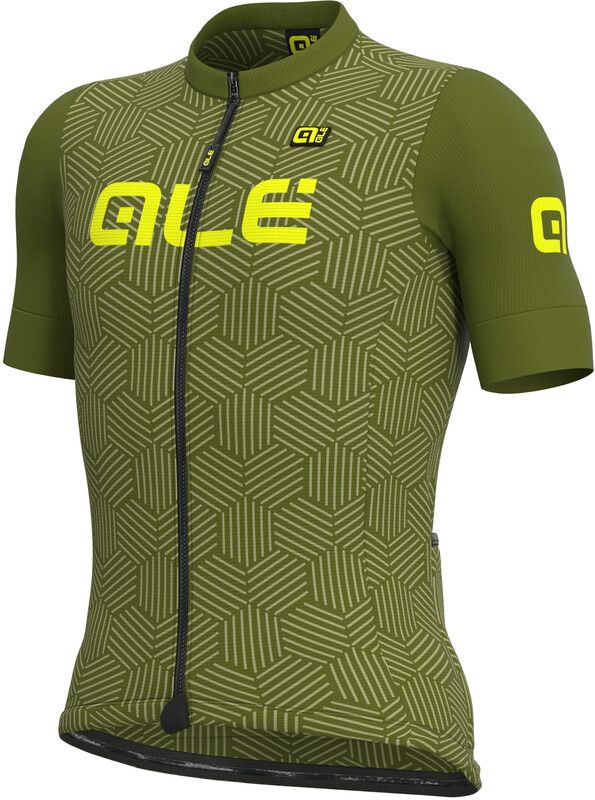 Alé Cycling Solid Cross SS Jersey Men - green - 8055528333569