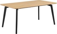 Giga Living Eettafel Karen - Rechthoek Naturel - 160x90x75cm