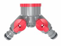 AWTools AW61019 2-Weg Waterverdeler