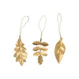 Icecat Suspensions, laiton, feuilles, lot de 3