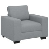 VidaXL Fauteuil Lichtgrijs Stof 100x77x82 cm