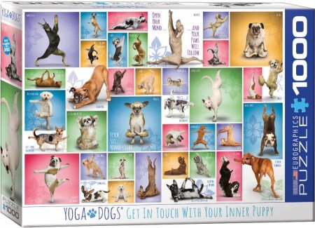Eurographics Yoga Dogs Puzzel (1000 stuks)