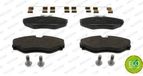 FERODO FDB4176 Remblok set, schijfrem - (set van 4) | Compatibel met: RENAULT AVANTIME, ESPACE III