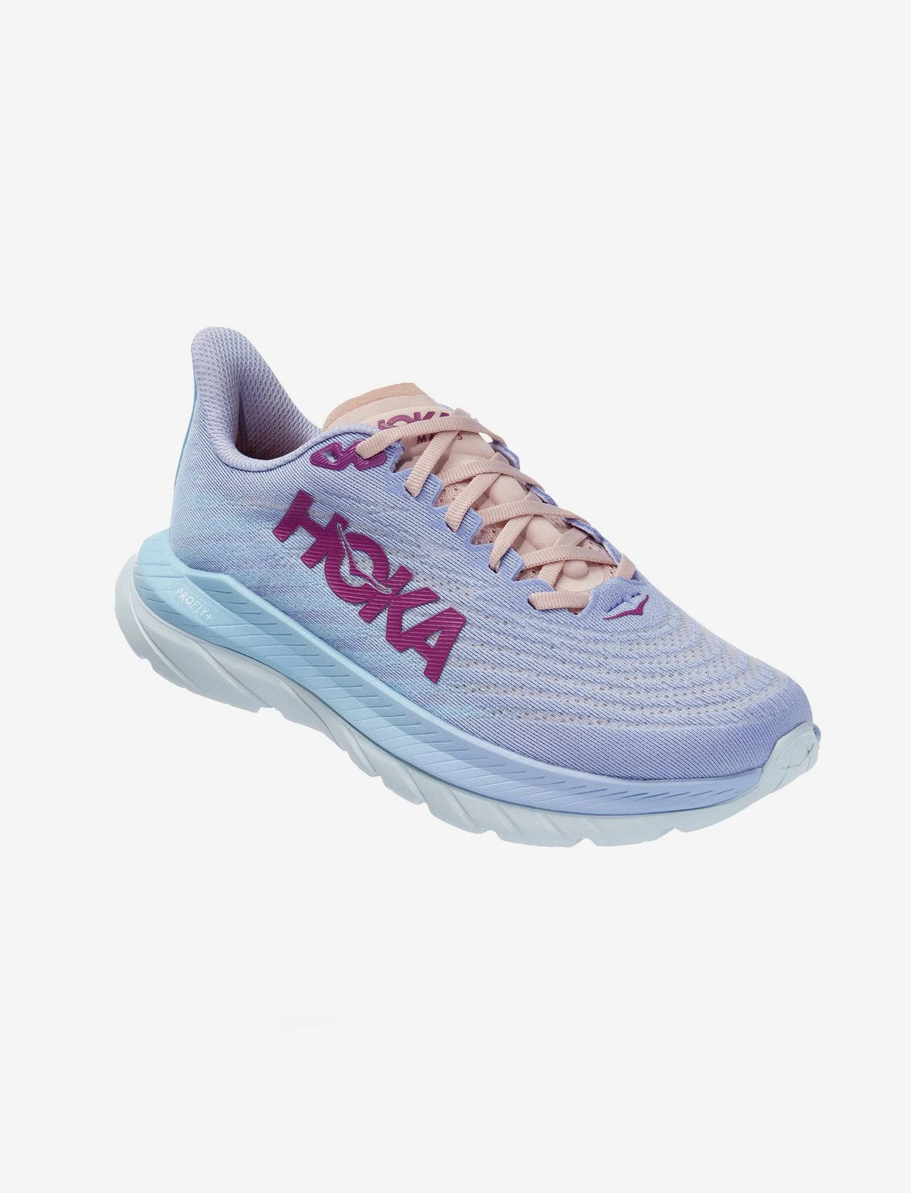 Hoka One One Mach 5 Hardloopschoenen Dames - turquoise/geel - US 7 / EU 38 2/3