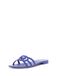 GUESS Elyho2 platte sandalen voor dames, Blauw, 37 EU