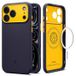 Spigen Nano Pop MagFit Hoesje Geschikt voor Apple iPhone 18 Pro / 17 Pro - Back Cover Compatibel met MagSafe / Qi2 - Blauw