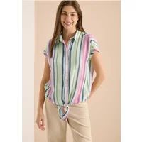 cecil Overhemdblouse met strepen en knopen