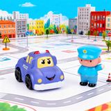 Let's Play Politieauto & Politiepop Speelgoedset