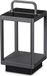 Lampe de bureau Stardust, style industriel, aluminium, anthracite, LED, 3W, 3000K, hauteur 35 cm