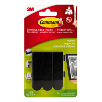 3M 3M Command zelfklevende fotolijststrips zwart medium (4 stuks)