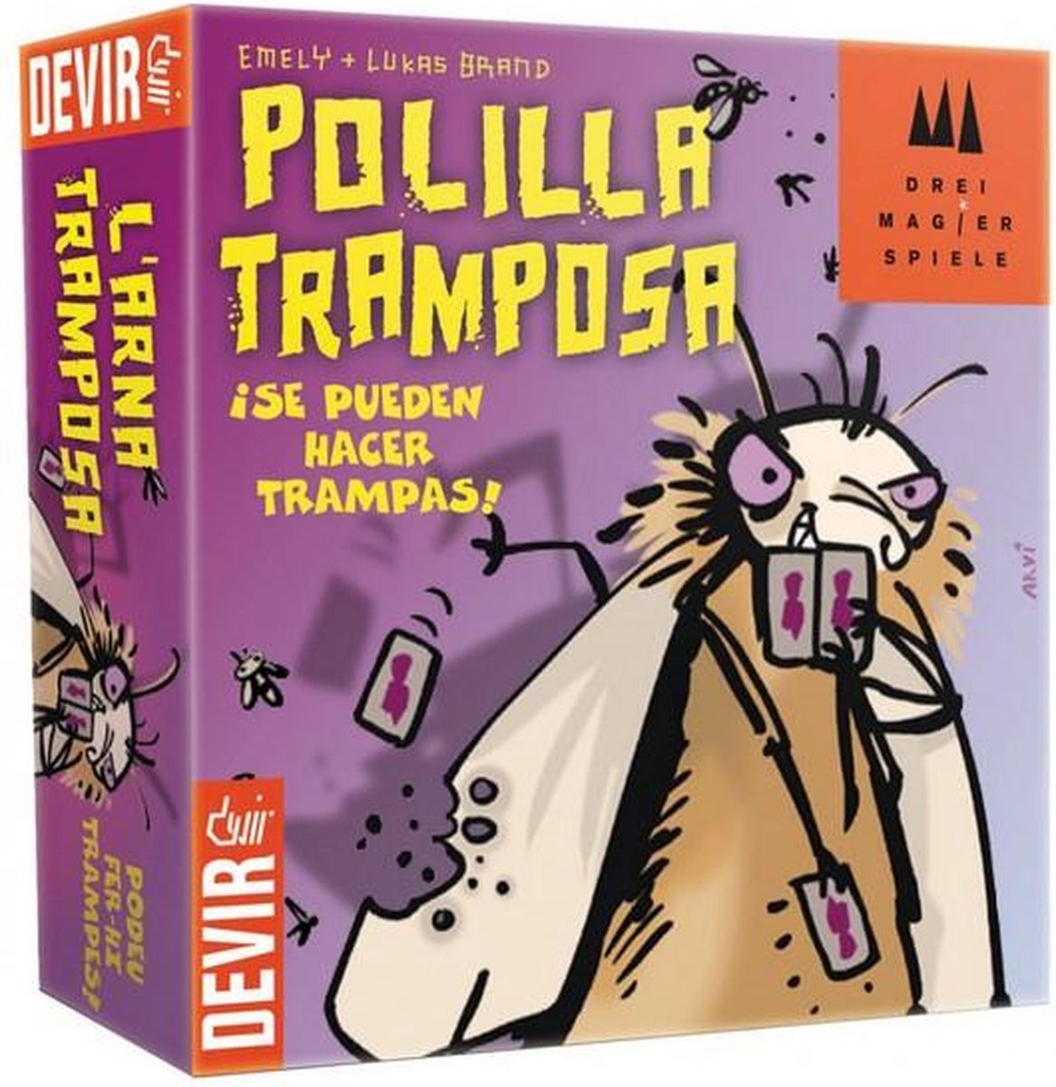 Bigbuy Fun Bordspel Polilla Tramposa (Es)