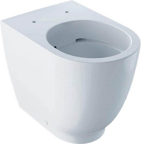 Geberit Staand Toilet Acanto Randloze Holle bodem 350x425x510mm Wit