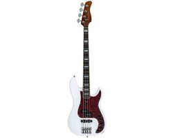 Sire P7N A4/AWH Marcus Miller 4-snarige Actieve PJ Basgitaar Antique White met Elzen Body en Heritage-3 Preamp