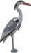 Relaxdays Tuinbeeld Reiger - Grijs