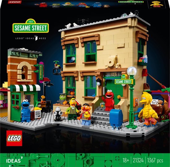 lego IDEAS 21324 Sesamstraat