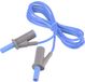 VOLTCRAFT MSB-501 Veiligheidsmeetsnoer Banaanstekker 4 mm Banaanstekker 4 mm 1.50 m Blauw 1 stuk(s)