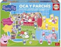 Educa Peppa Pig Parcheesi En Ganzenbord Veelkleurig Kinderen